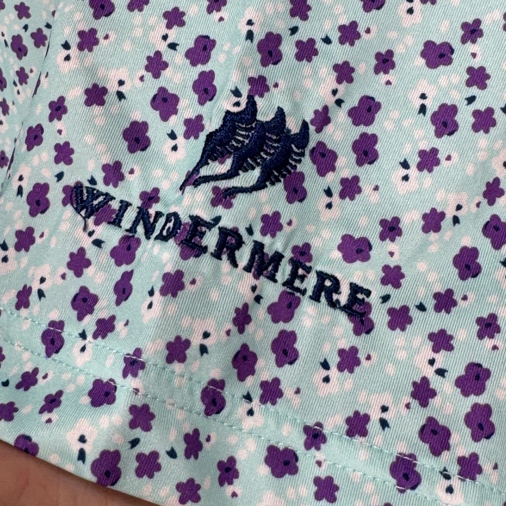 Windermere FootJoy Performance Golf Polo Shirt Men Large Floral All Over Print - Picture 4 of 11